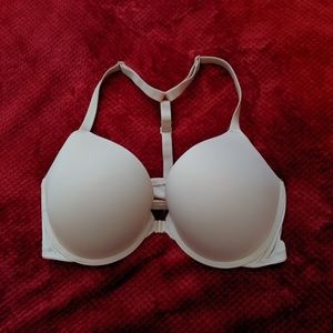 PINK Victoria's Secret Bra in Nude. Push up T Back